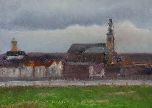 View of Nijmegen (Holland)