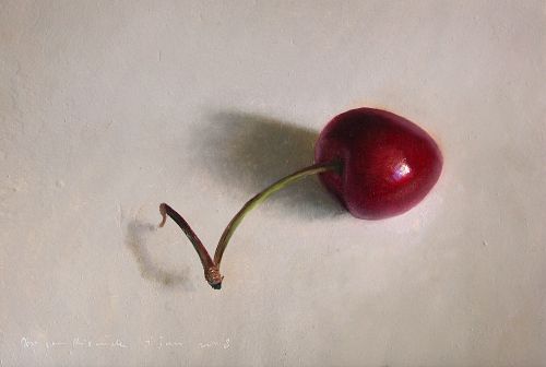 Still life with Cherry and window